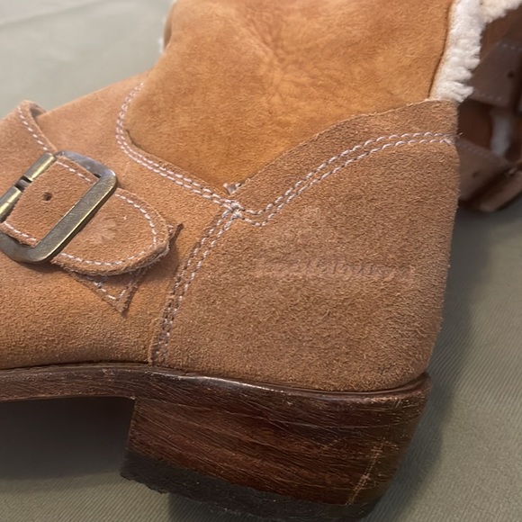 UGG KOOLABURRA size 7” Leather womens boots fully Sherpa lined - Picture 10 of 16